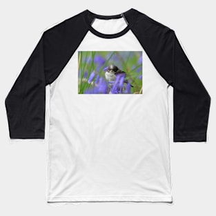 Bird in the blue Baseball T-Shirt